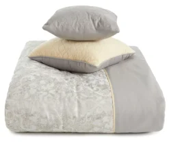 Broyhill Samille Gray & Mustard 8-Piece Comforter Set -Broyhill Shop 810459636 1