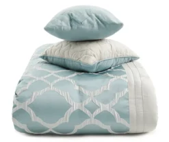 Broyhill Tiago Aqua 8-Piece Comforter Set -Broyhill Shop 810459637 1