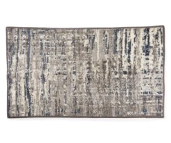 Broyhill Impressions Gray & Blue Abstract Area Rug