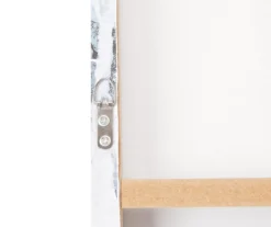 Blue Abstract Stretched Canvas -Broyhill Shop 810498390 3