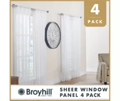 Broyhill Perfect Sheers 4-Piece Curtain Panel Set -Broyhill Shop 810511112 5