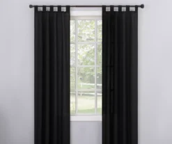 Broyhill Durham Semi-Sheer Textured Tab Top Curtain Panel -Broyhill Shop 810511389 0