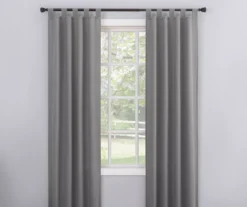 Broyhill Durham Semi-Sheer Textured Tab Top Curtain Panel -Broyhill Shop 810511390 0