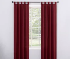 Broyhill Durham Semi-Sheer Textured Tab Top Curtain Panel -Broyhill Shop 810511391 0
