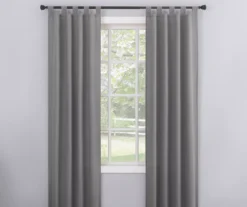 Broyhill Durham Semi-Sheer Textured Tab Top Curtain Panel -Broyhill Shop 810511395 0