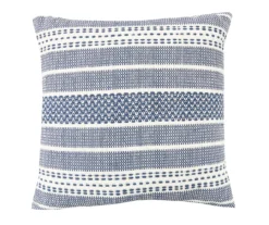 Jayden Blue Throw Pillow