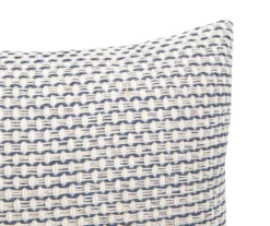 Elijah Blue Textured Throw Pillow -Broyhill Shop 810512562 3