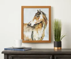 Brown Horse Framed Plaque -Broyhill Shop 810515530 2
