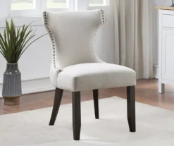 Eden Nailhead Upholstered Chair -Broyhill Shop 810515879 1