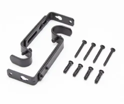 Legacy Black Adjustable Curtain Rod Brackets, 2-Pack -Broyhill Shop 810524279 8