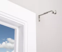 Legacy Satin Nickel Adjustable Curtain Rod Brackets, 2-Pack 8 Legacy Satin Nickel Adjustable Curtain Rod Brackets, 2-Pack -Broyhill Shop 810524280 4