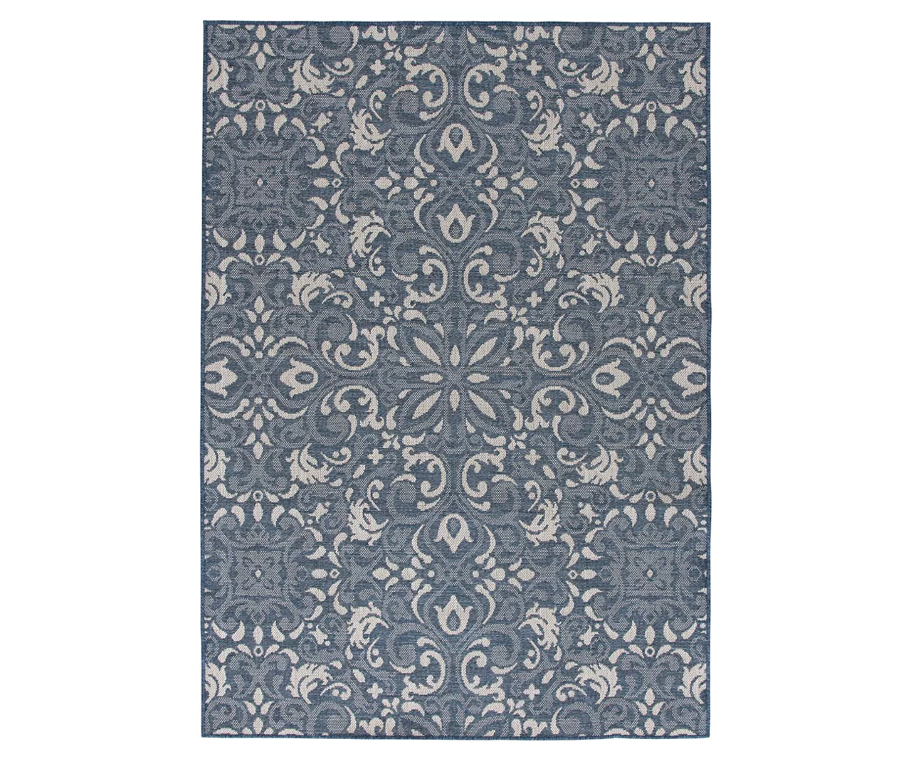 Broyhill Sandpointe Damask Outdoor Area Rug 9 Broyhill Sandpointe Damask Outdoor Area Rug - Image 9