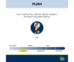 Serta Perfect Sleeper Seymour Plush Mattress -Broyhill Shop 810551806 810551805 M8 2 2