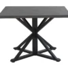 Broyhill Autumn Cove Wood Look Square Steel Patio Dining Table