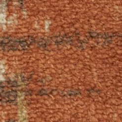 Broyhill Brown & Red Abstract Patchwork Accent Rug -Broyhill Shop 810557651 6