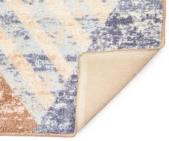 Broyhill Blue & Brown Modern Angles Accent Rug -Broyhill Shop 810557653 810557655 1