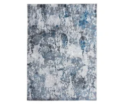 Broyhill Harvey Blue & Gray Abstract Area Rug -Broyhill Shop 810563284