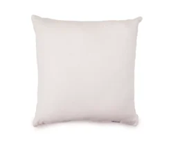 White & Tan Woven Dot Stripe Throw Pillow -Broyhill Shop 810590728 1 A0