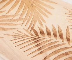 Wild Sedona Brown Etched Palm Wood Tray -Broyhill Shop 810601629 A8 2