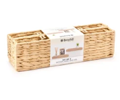 Natural Brown Woven Wall Shelf, 2-Pack -Broyhill Shop 810602435 A0 1