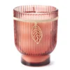 Wild Sedona Spiced Ginger Brown Rib Pedestal Candle, 15 Oz.