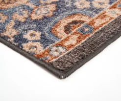Broyhill Blue & Tan Traditional Floral Accent Rug -Broyhill Shop 810602761 A8 2