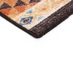 Broyhill Orange & Brown Geometric Accent Rug -Broyhill Shop 810602766 810602765 A8 2