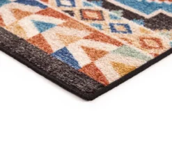 Broyhill Orange & Brown Geometric Accent Rug -Broyhill Shop 810602767 A8 2