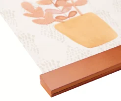 Wild Sedona Peach & Yellow Floral Hanging Canvas Tapestry -Broyhill Shop 810604563 A8 2