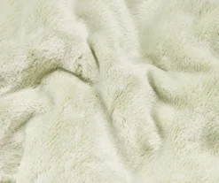 Sage Queen/King Plush Velvet Blanket -Broyhill Shop 810609057 810609055 A8 2